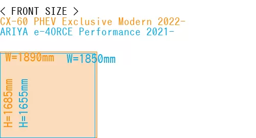 #CX-60 PHEV Exclusive Modern 2022- + ARIYA e-4ORCE Performance 2021-